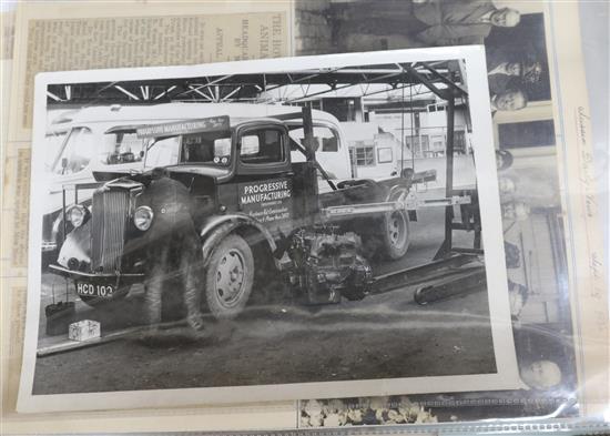 A box of Brighton & Hove photographs and ephemera